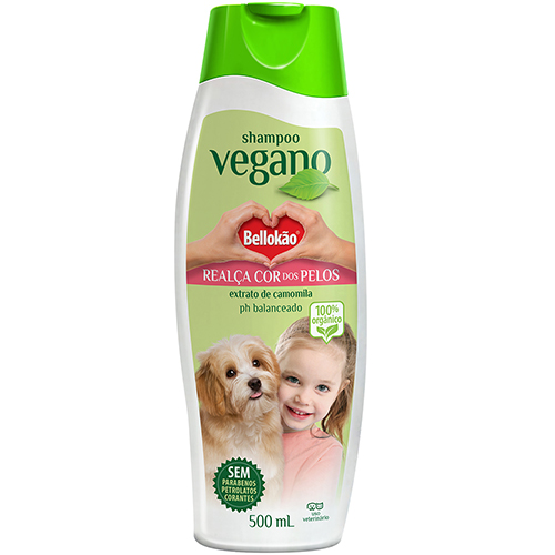 Shampoo Realça Cor Dos Pelos Vegano 500ml