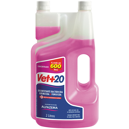 Desinfetante Concentrado Vet+20 Alfazema 2l